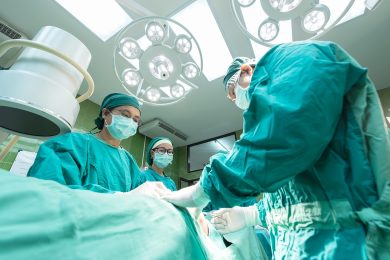 doctors in a surgery room